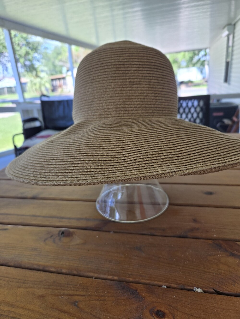 San DIego Hat:Classic Wide-Brim Sun Hat - Brown - Picture 4 of 6